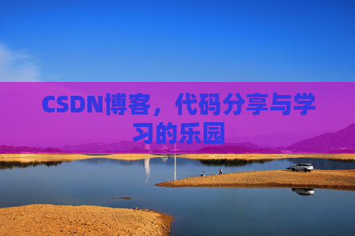 CSDN博客，代码分享与学习的乐园